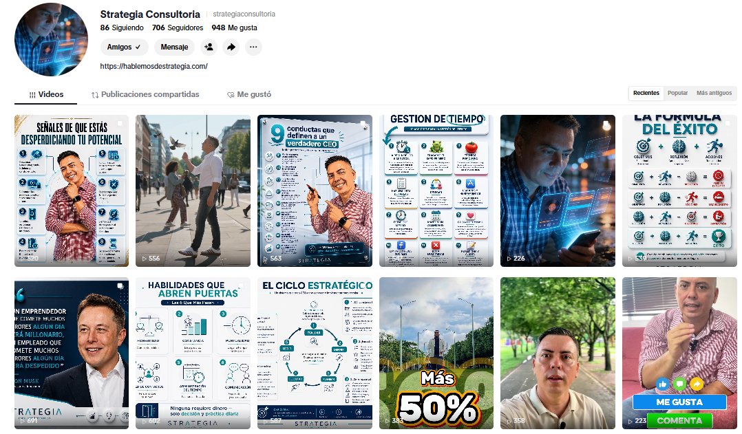 Strategia Consultoria en TikTok